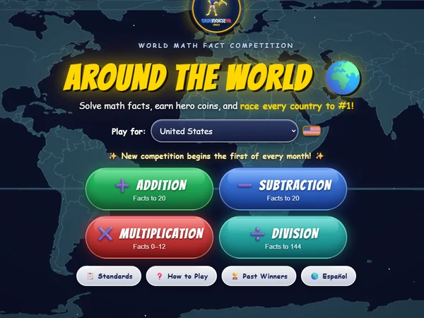 Around the World game screenshot