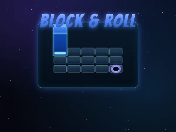 Block & Roll game screenshot
