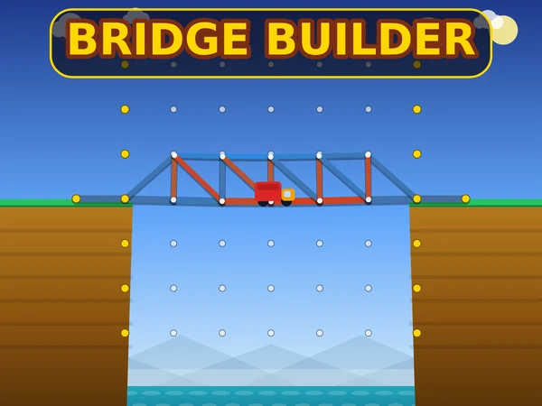 Bridge Builder game screenshot