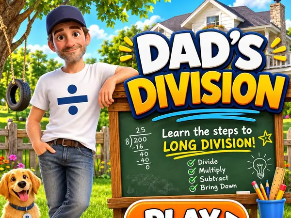 Family Division long division game thumbnail