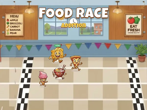Food Race game screenshot