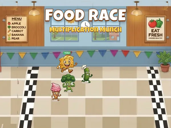 Food Race game screenshot