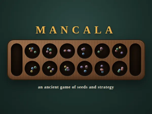 Mancala game screenshot