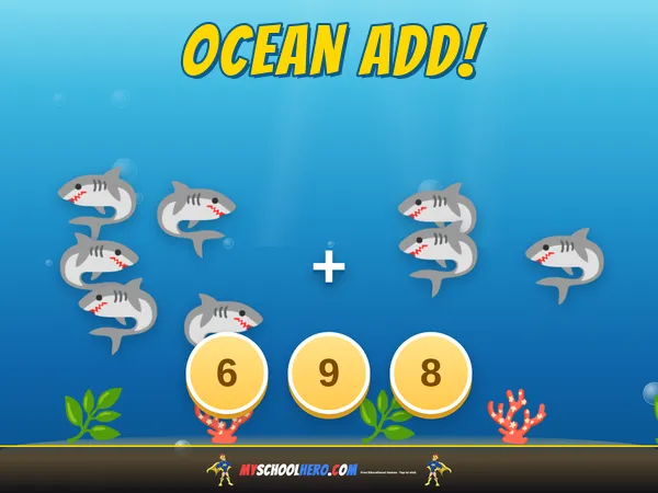 Ocean Add game screenshot