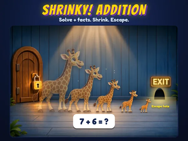 Shrinky game screenshot