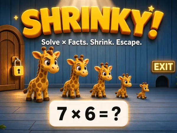 Shrinky game screenshot