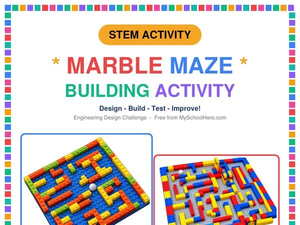Marble Maze STEM Lesson
