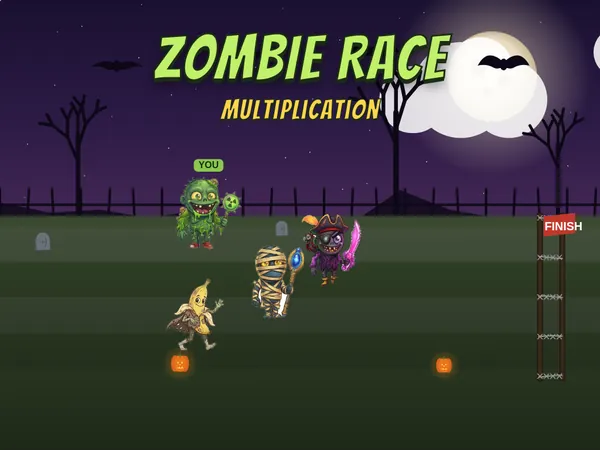 Zombie Race game screenshot